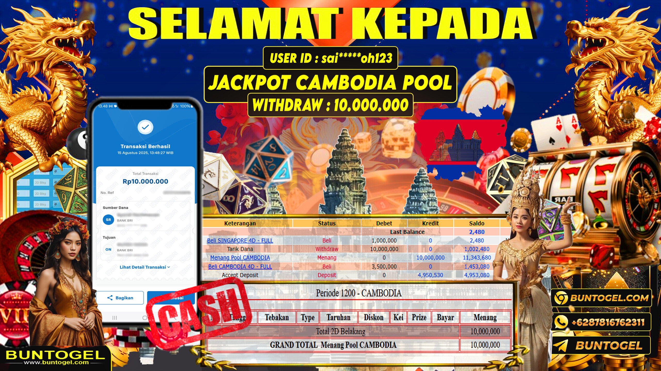 BUKTI BAYAR BUNTOGEL