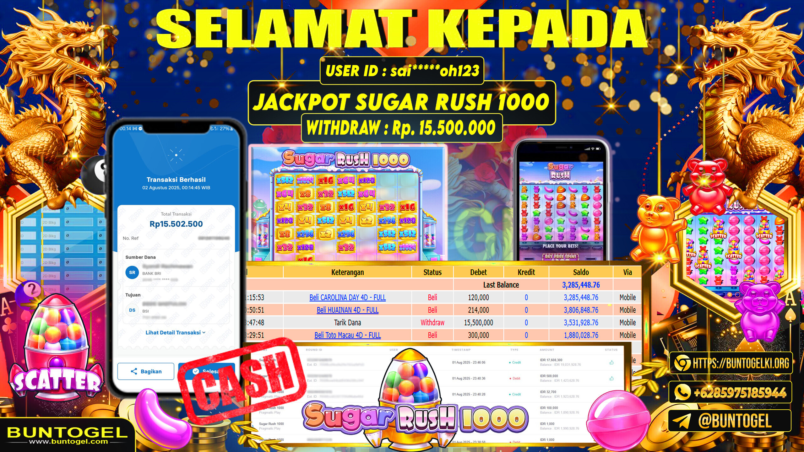 BUKTI BAYAR BUNTOGEL