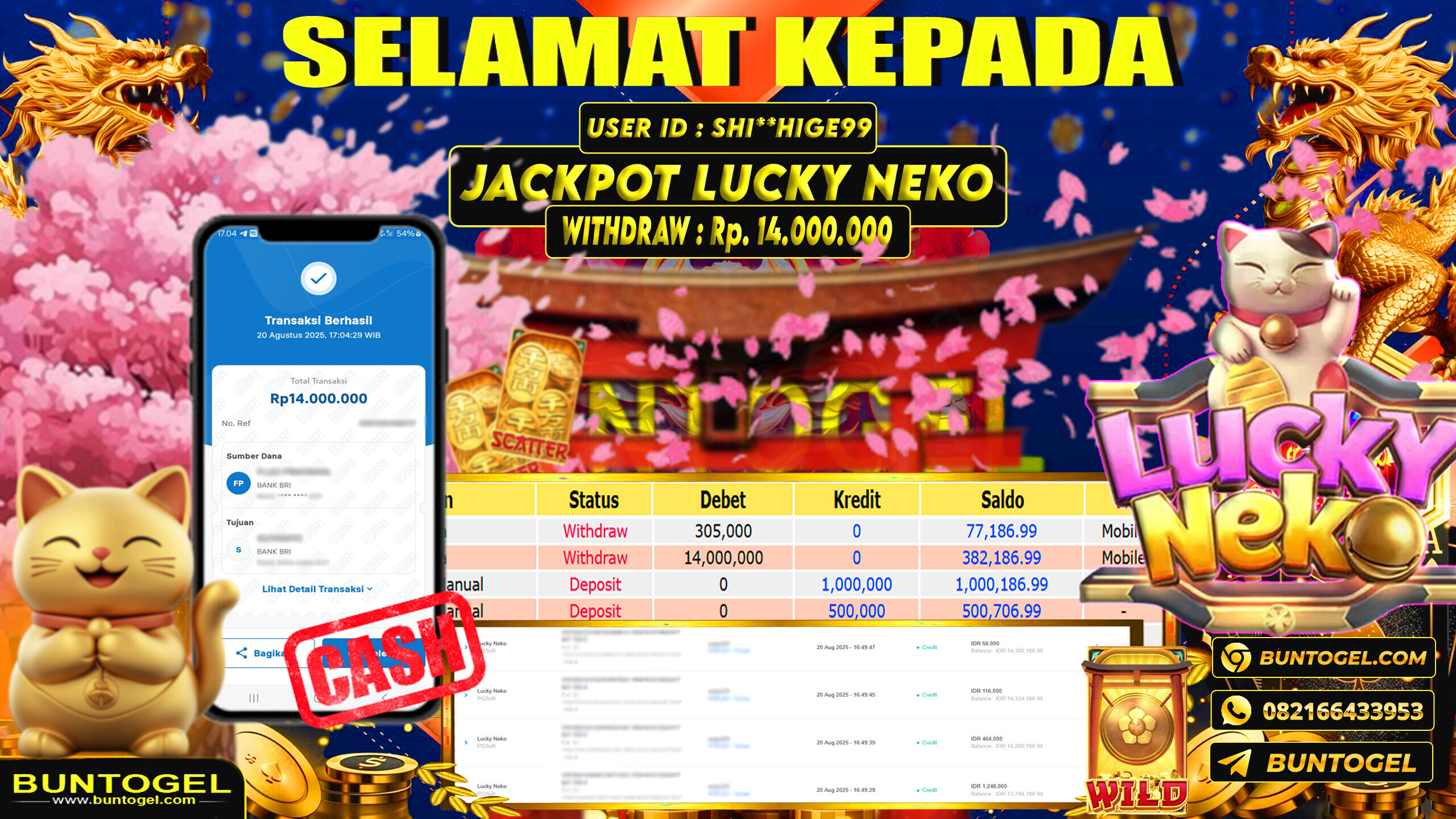 BUKTI BAYAR BUNTOGEL