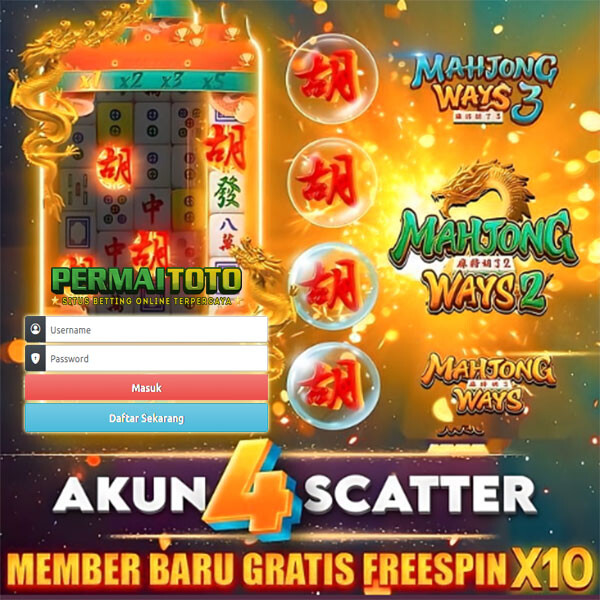 PERMAITOTO : Raja Games Online Terlengkap Bett 400