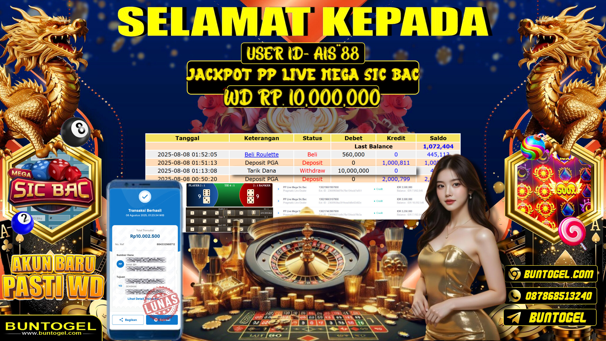 BUKTI BAYAR BUNTOGEL