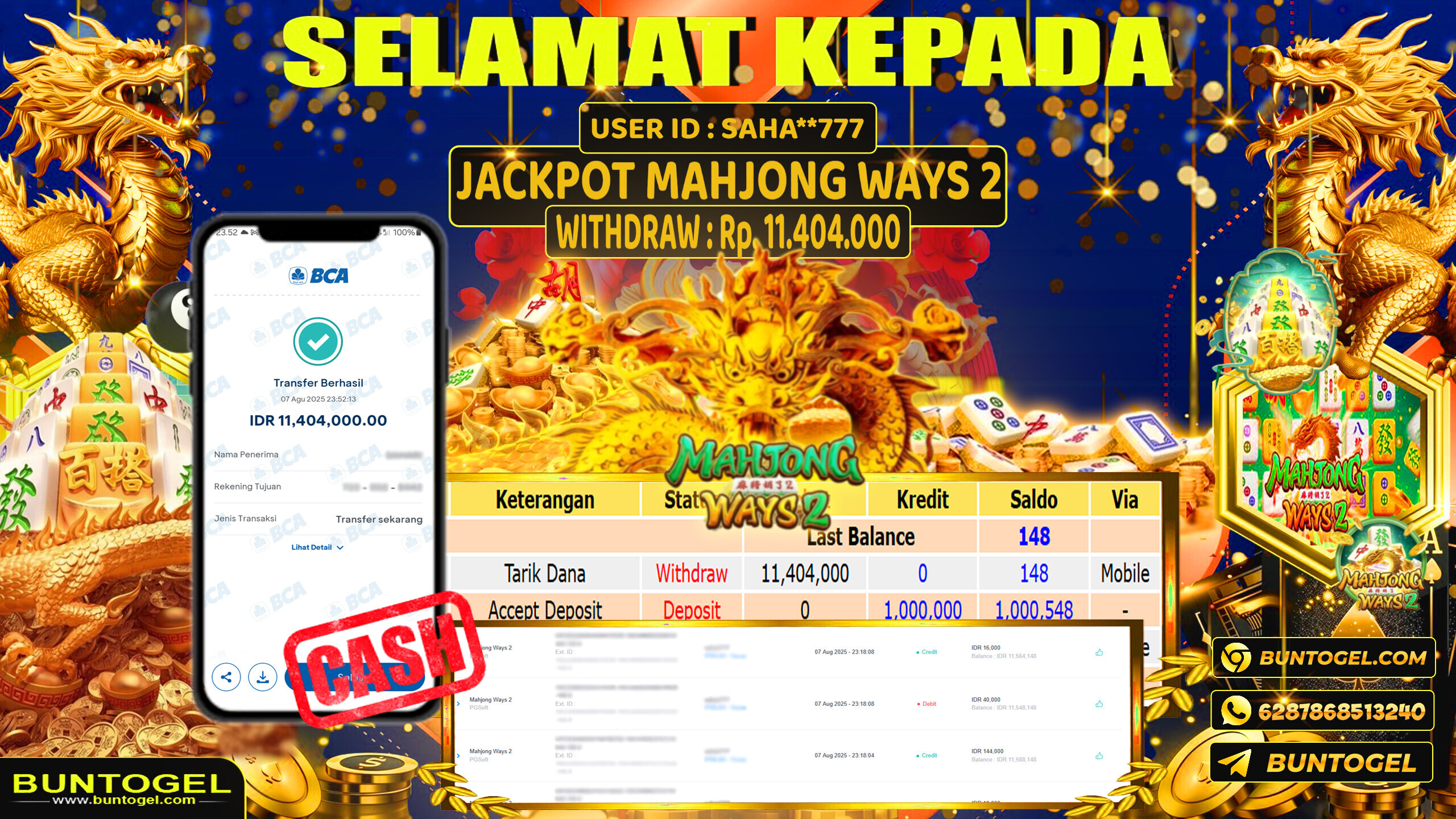BUKTI BAYAR BUNTOGEL