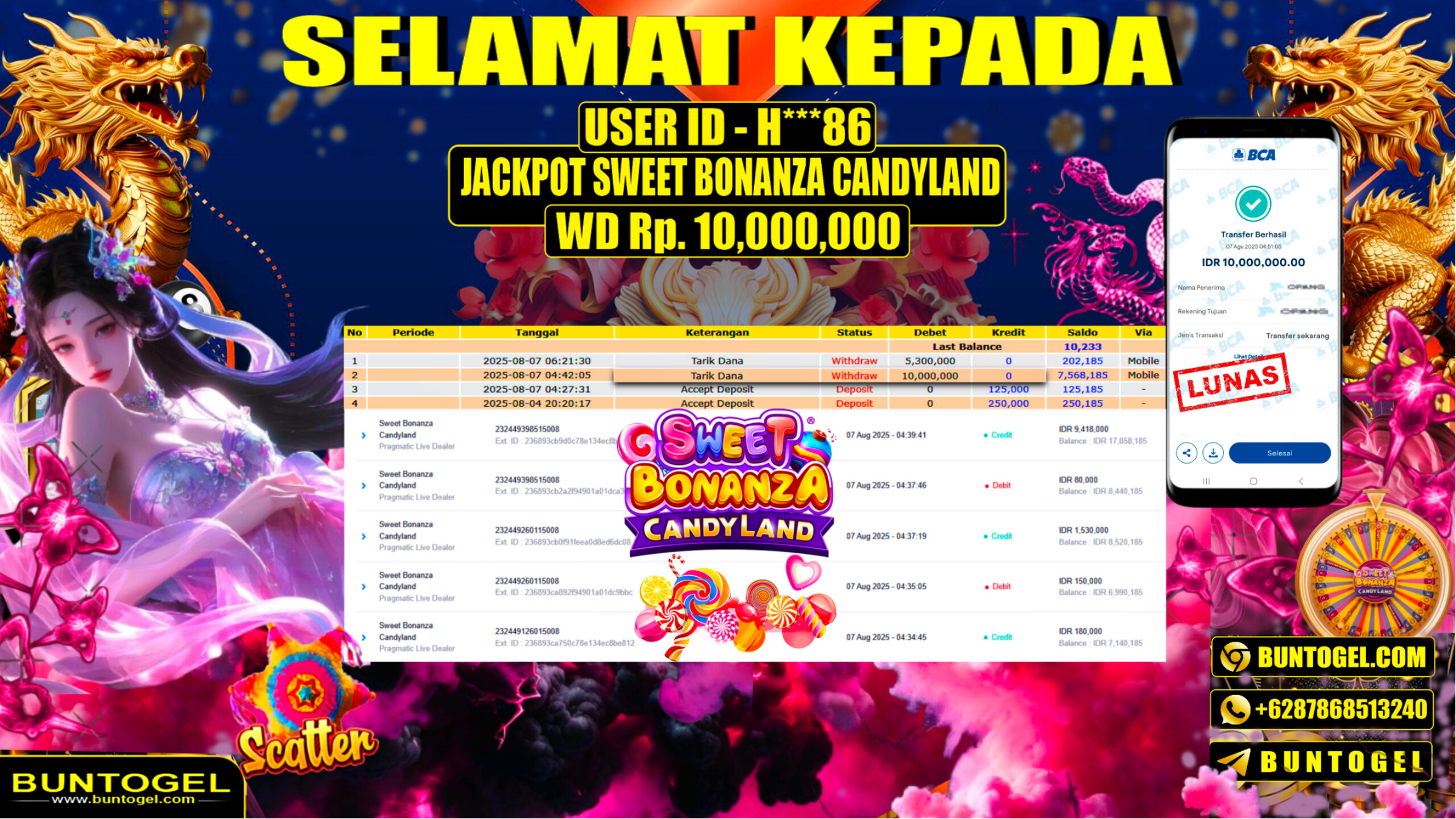 BUKTI BAYAR BUNTOGEL