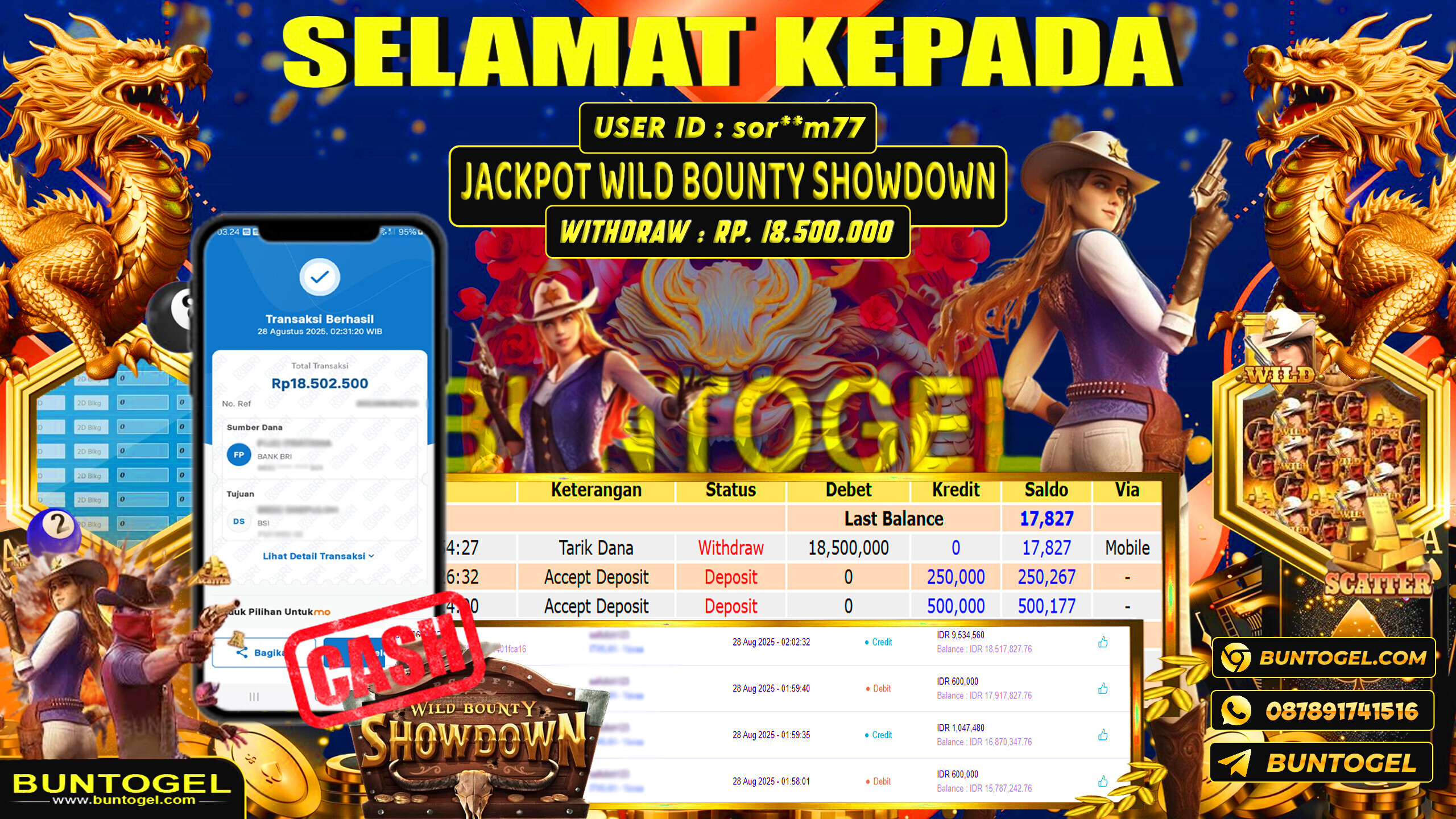 BUKTI BAYAR BUNTOGEL