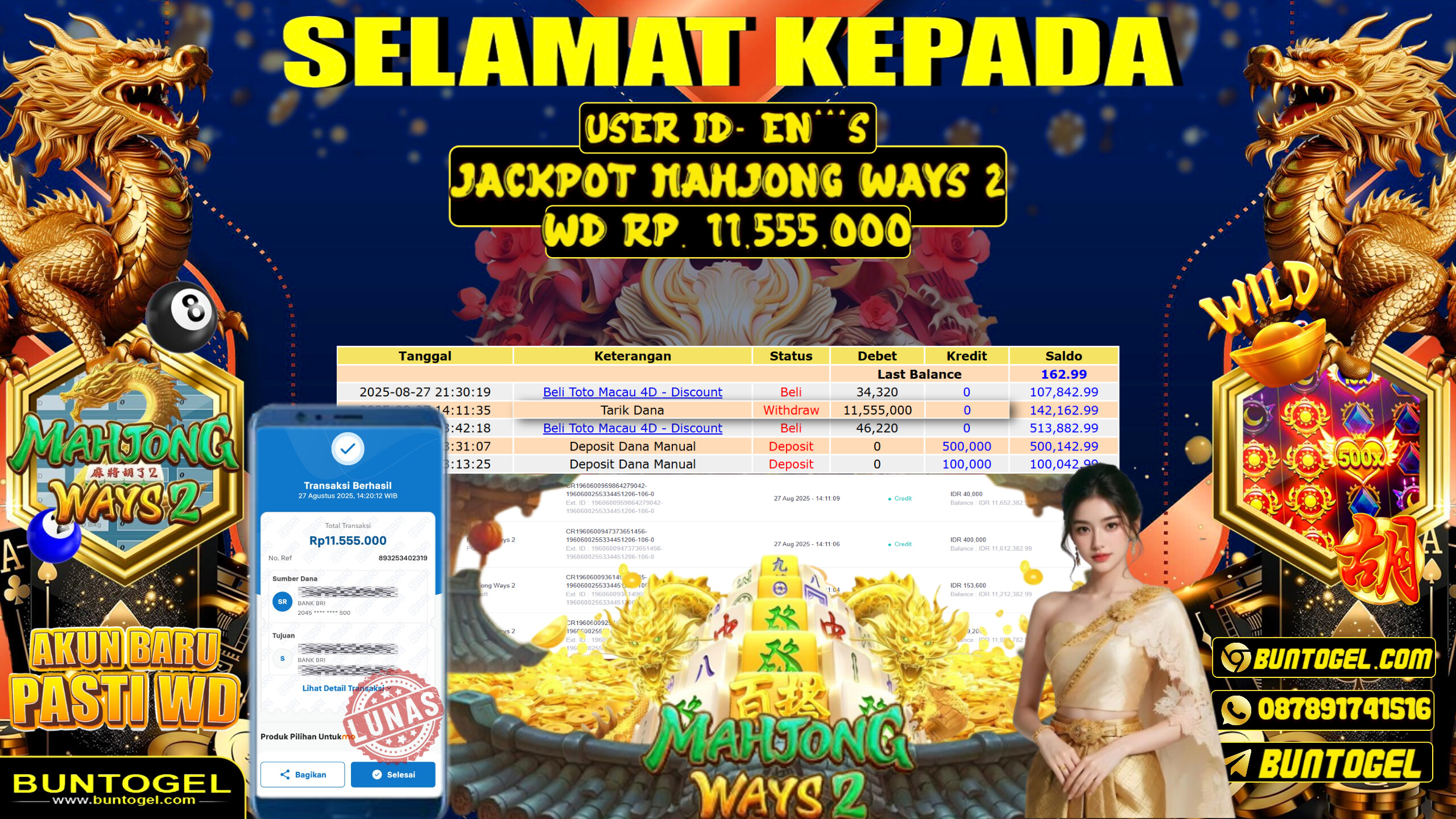 BUKTI BAYAR BUNTOGEL