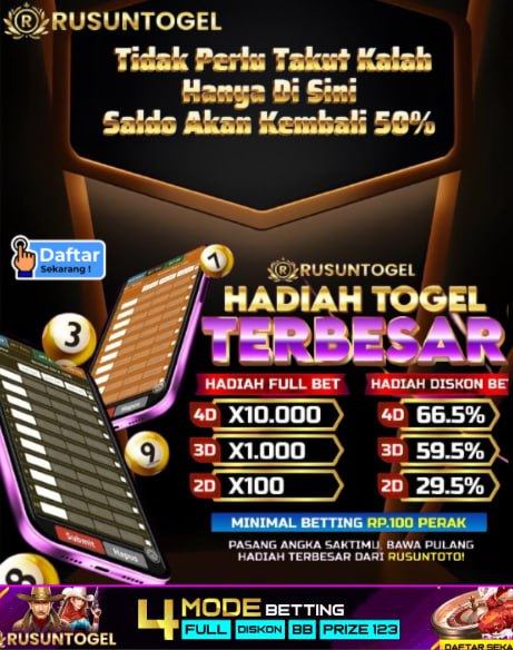 RUSUNTOGEL