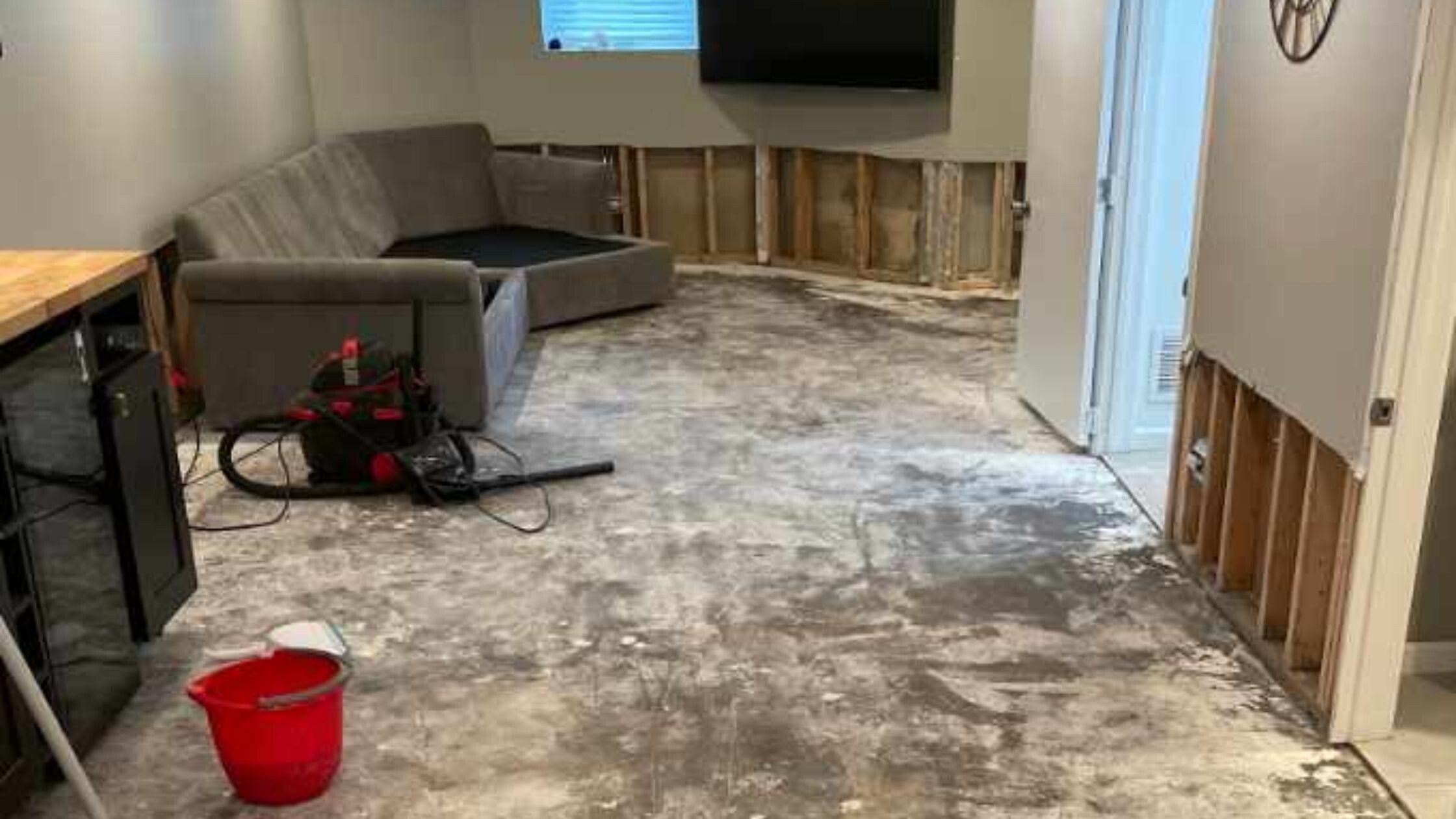 water damage restoration