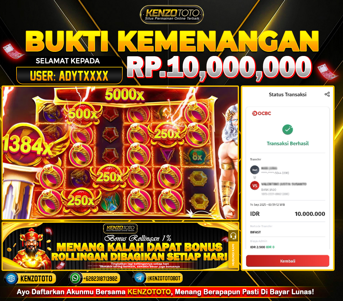  Total WD: Rp10.000.000