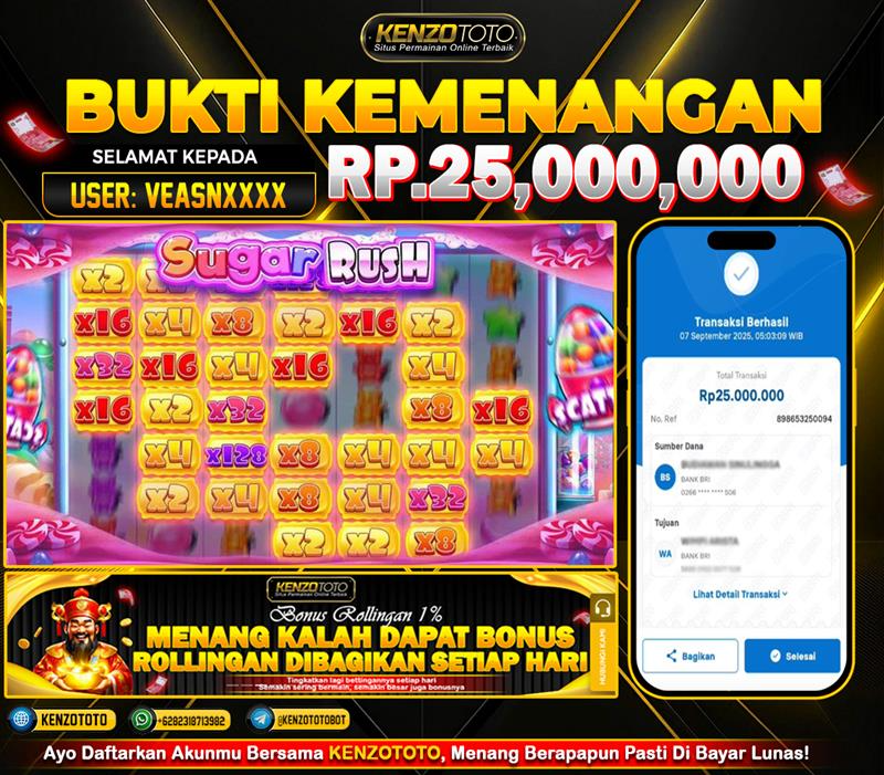 💥 USER VEASNXXX WD 25 JUTA!! 💥