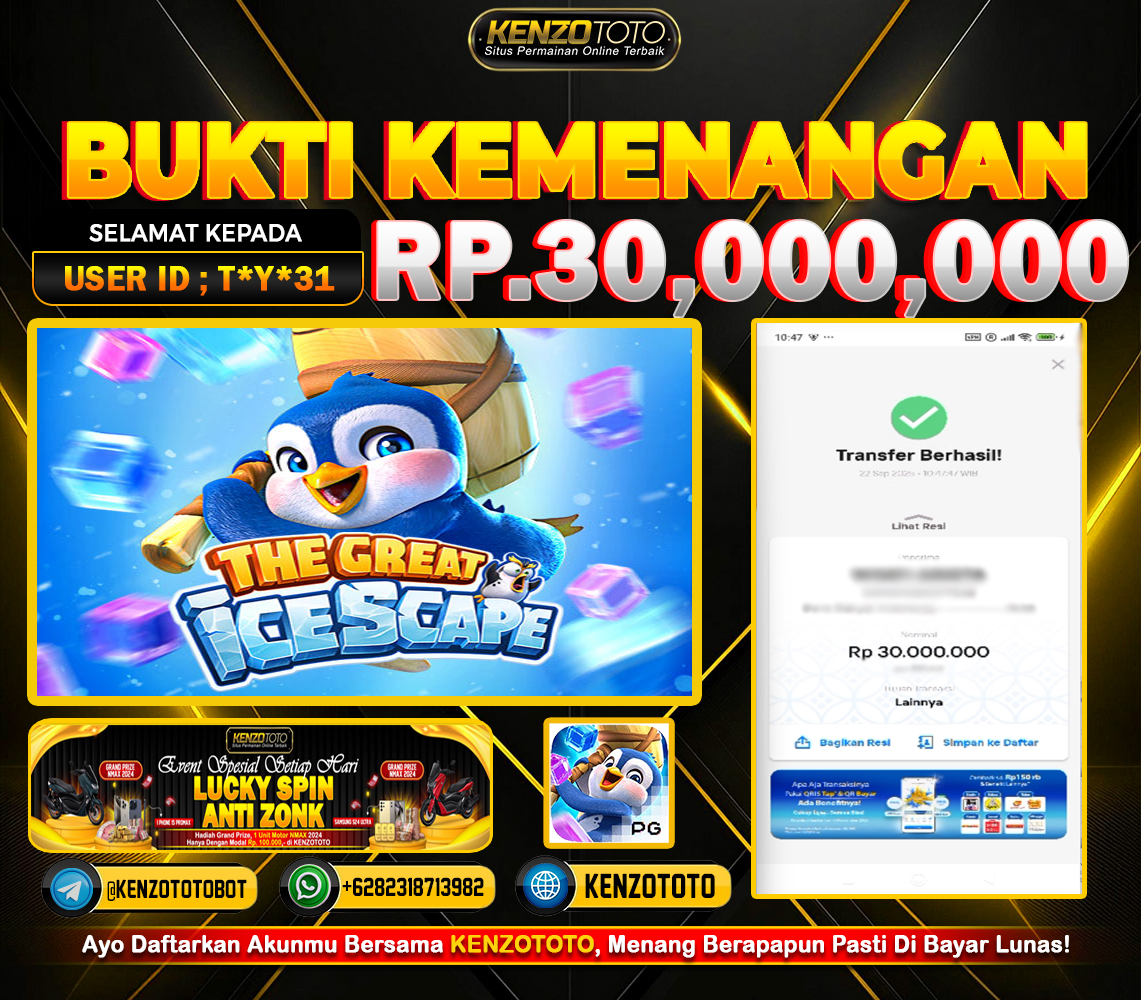 TOTAL WD : RP 30.000.000 CASH!!!