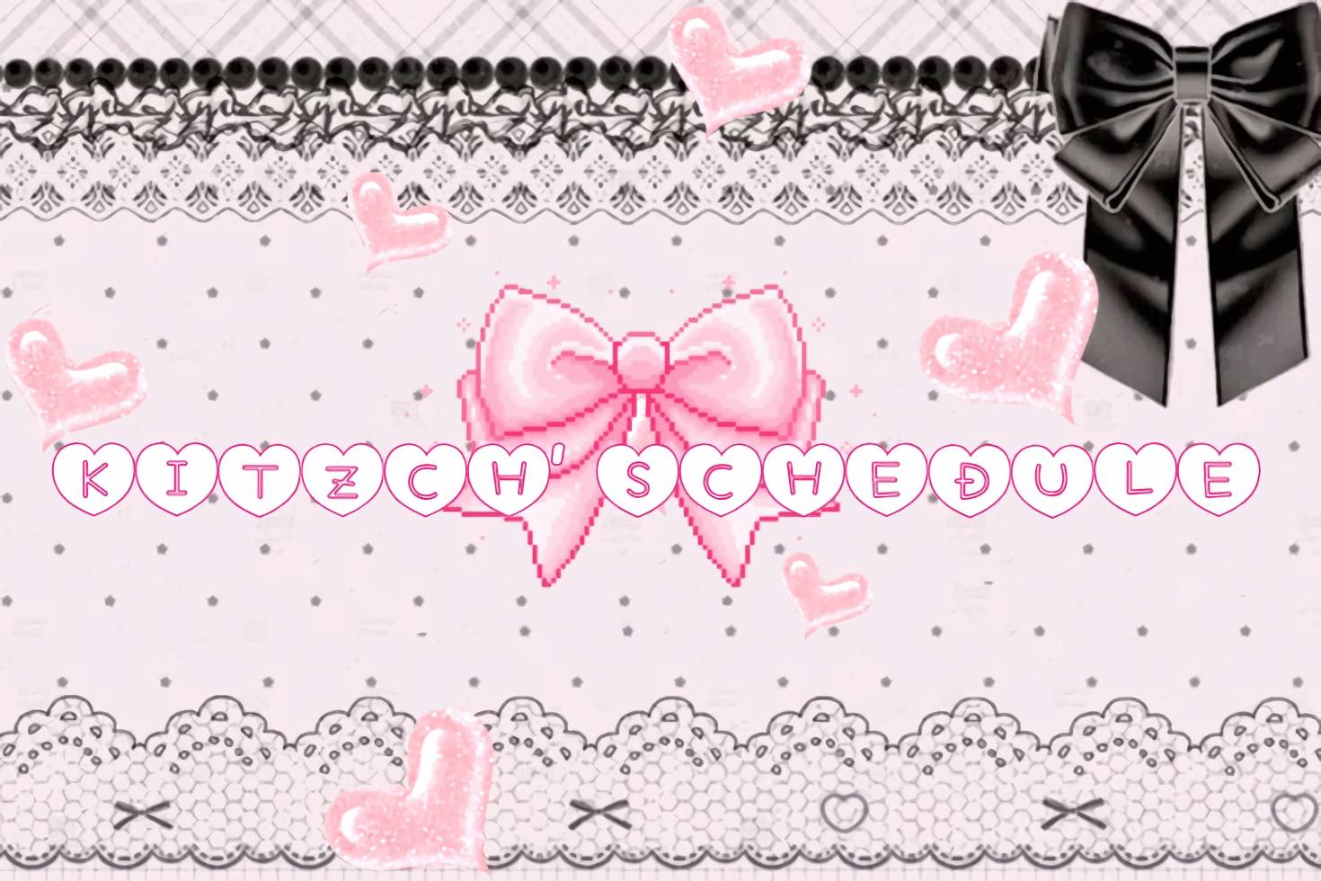 Schedule Banner