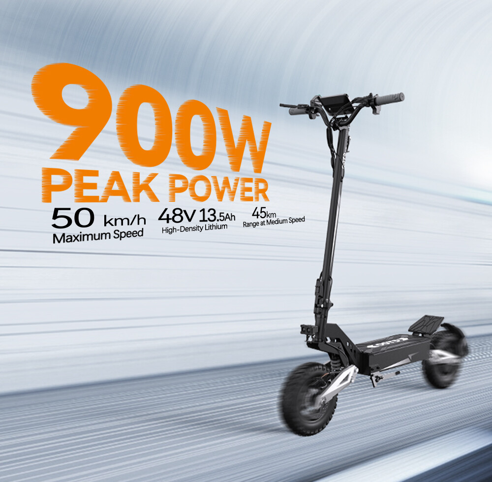 électrique pliable OOTD T10, moteur Peak 900 W, batterie 48 — free download