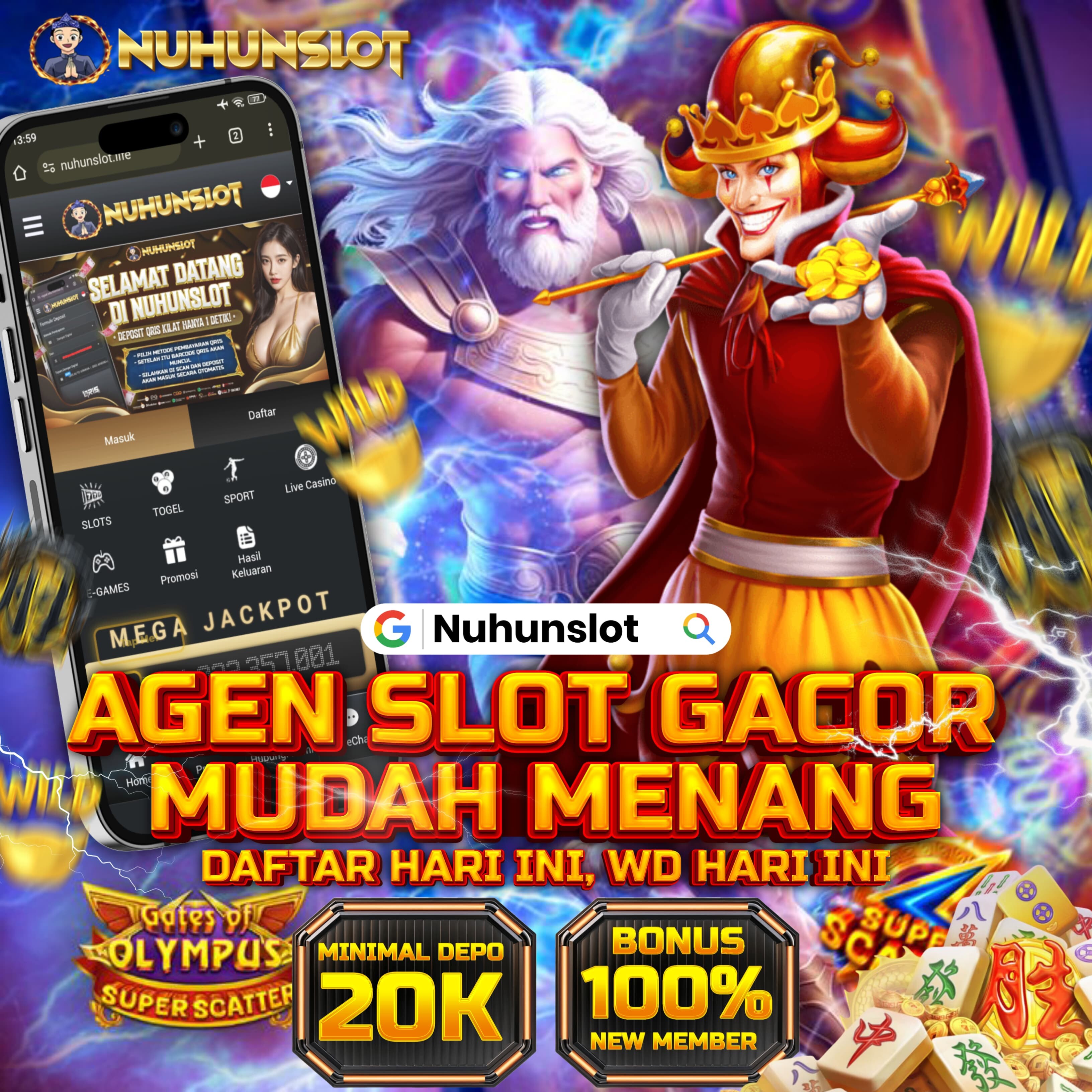 NUHUNSLOT : Rajanya Website Game Online Resmi Terpercaya 2025