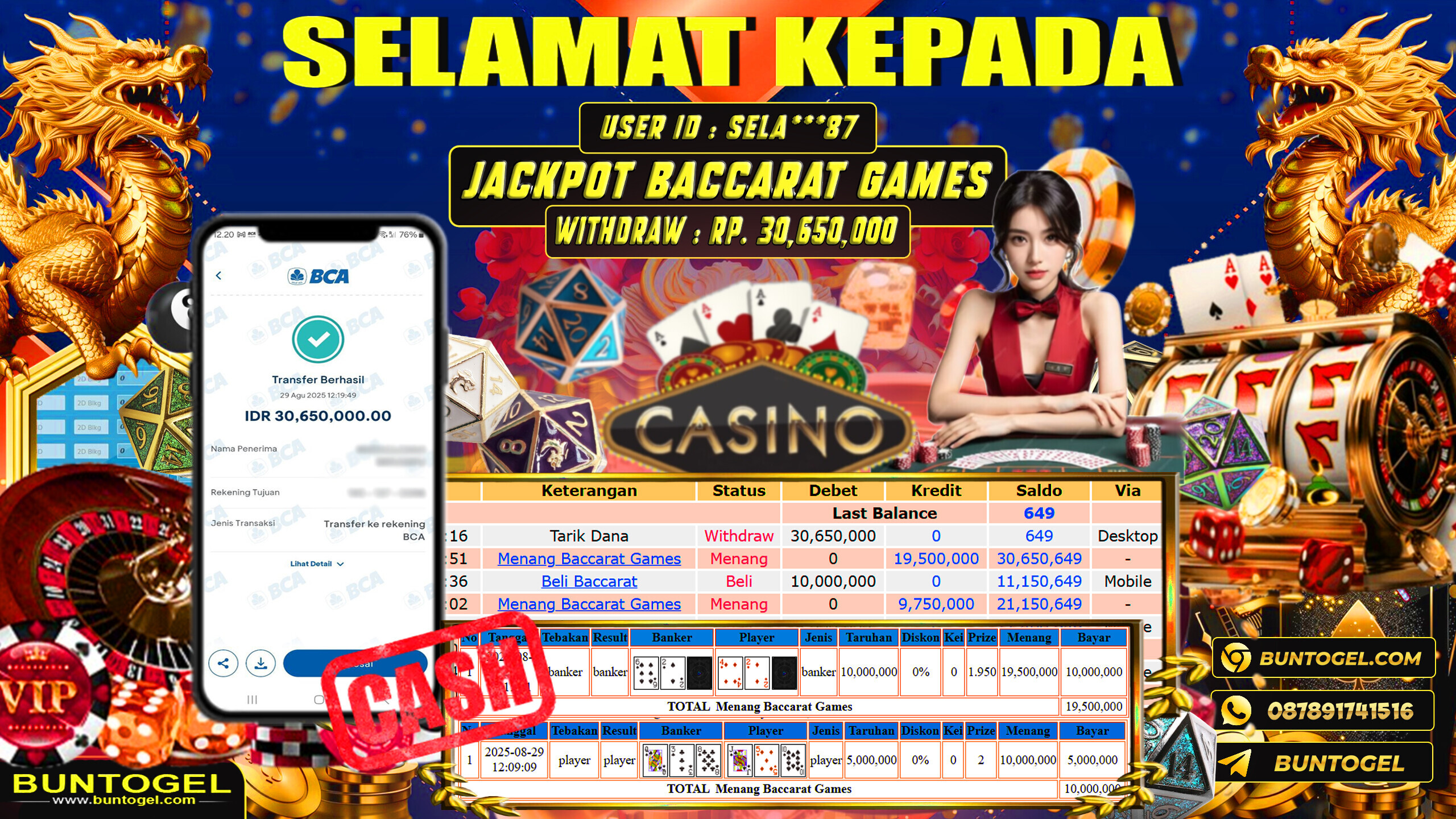 BUKTI BAYAR BUNTOGEL