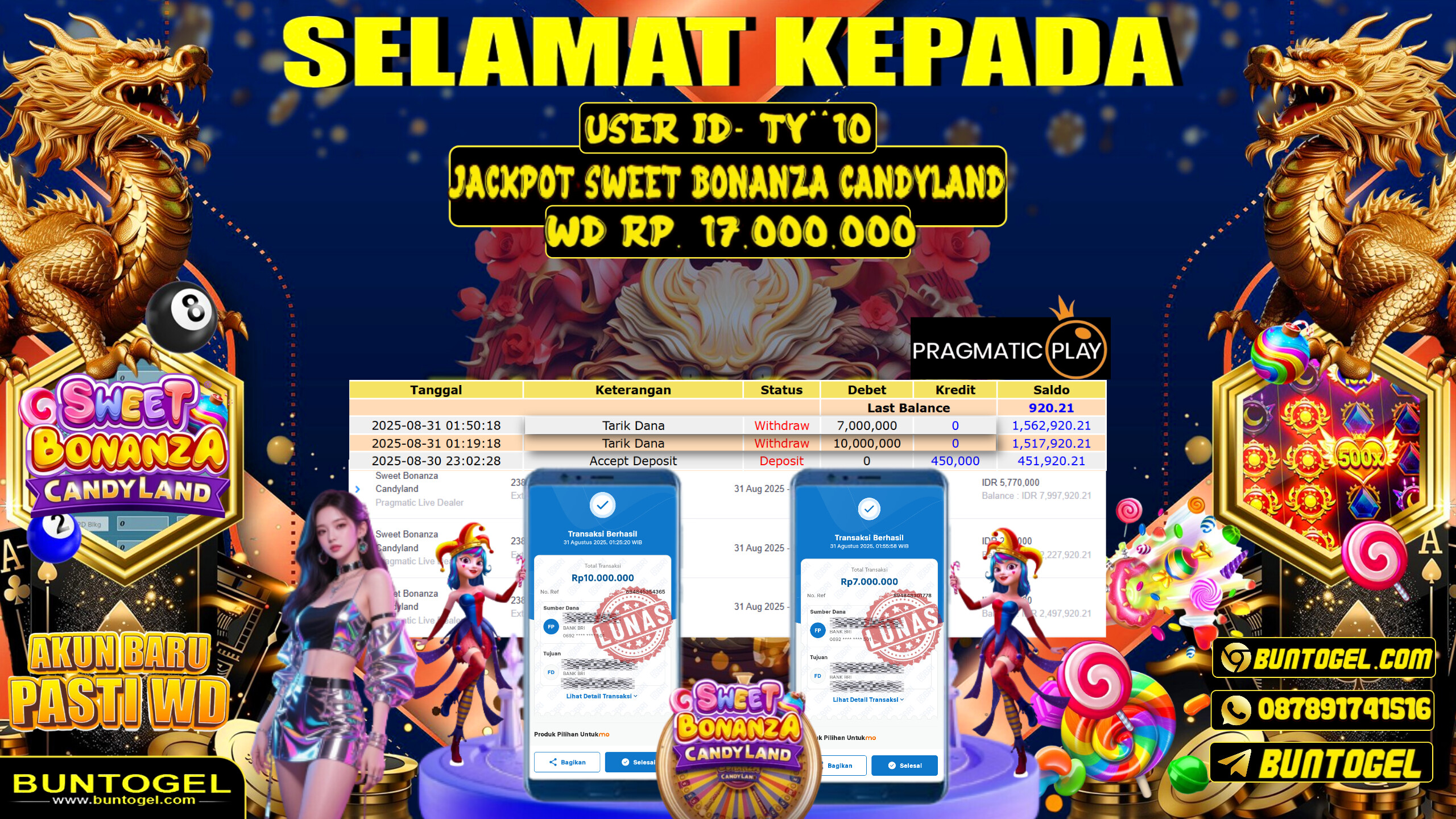 BUKTI BAYAR BUNTOGEL