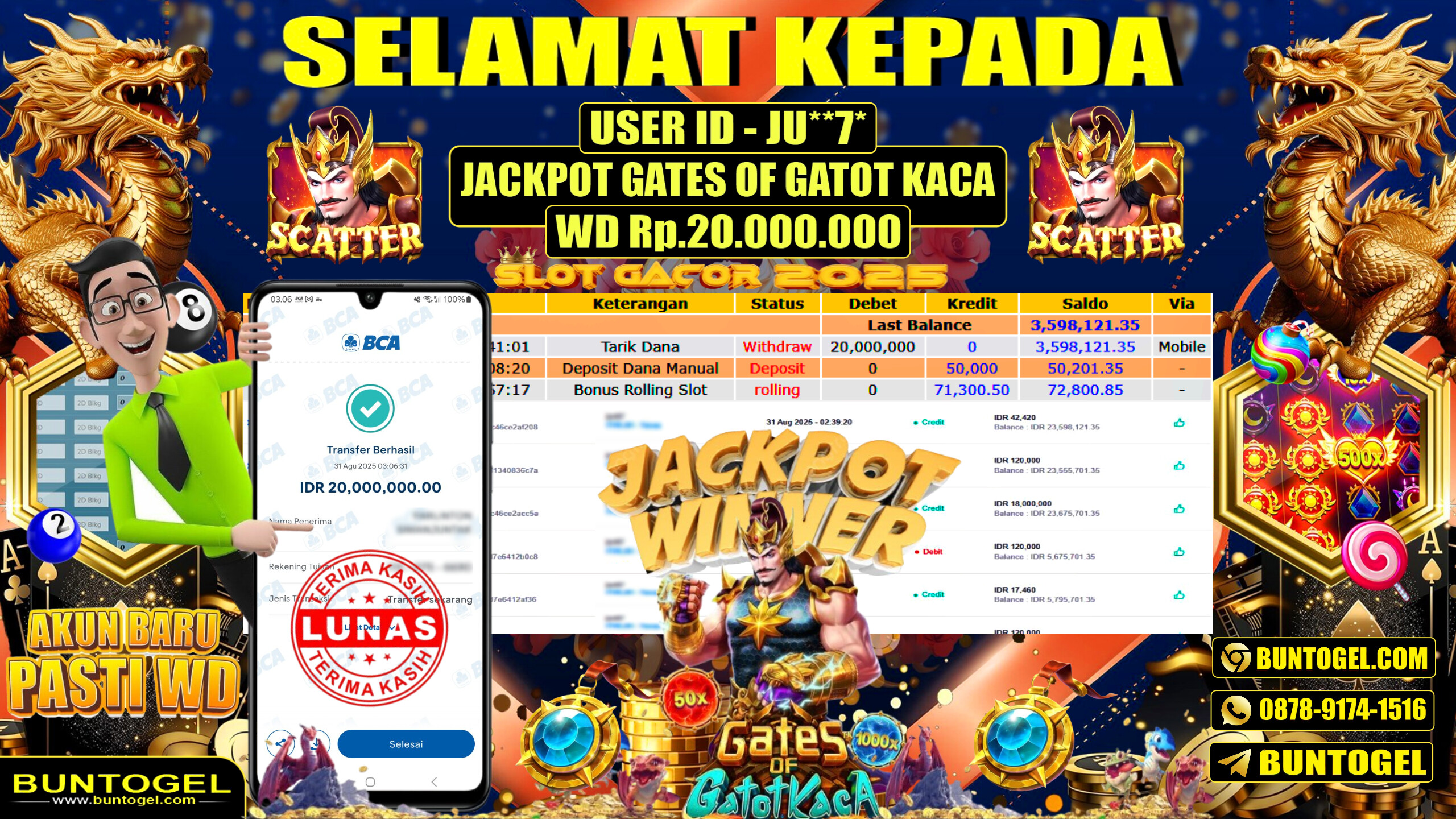 BUKTI BAYAR BUNTOGEL