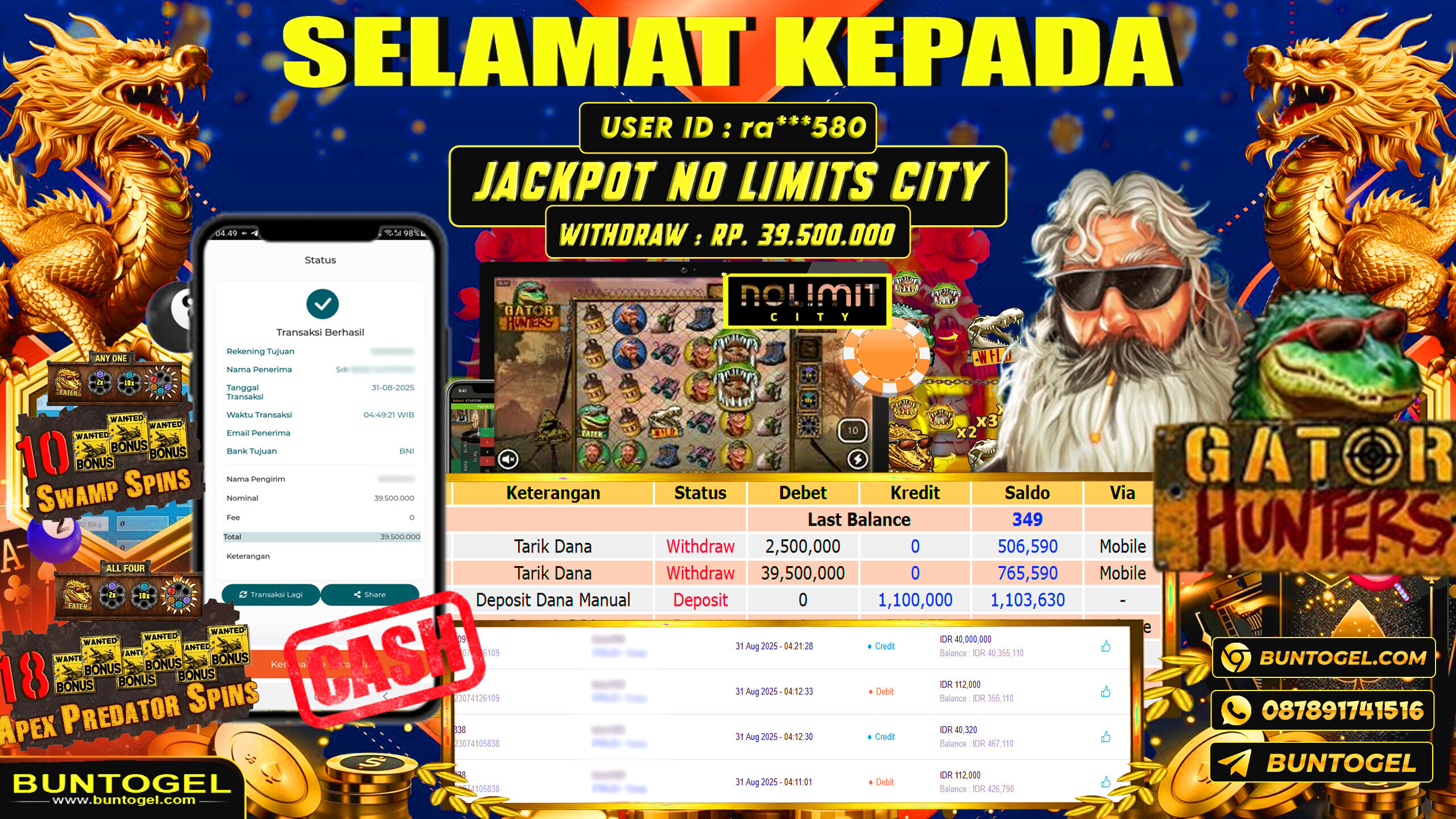 BUKTI BAYAR BUNTOGEL