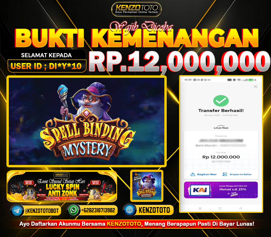 ⚡ USER ID: DIY10 langsung WD Rp12.000.000 ⚡