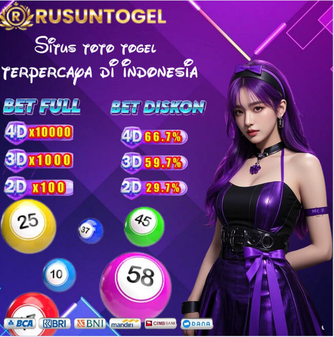 RUSUNTOGEL :situs toto togel terpercaya di indonesia dengan minimal beting 100 perak