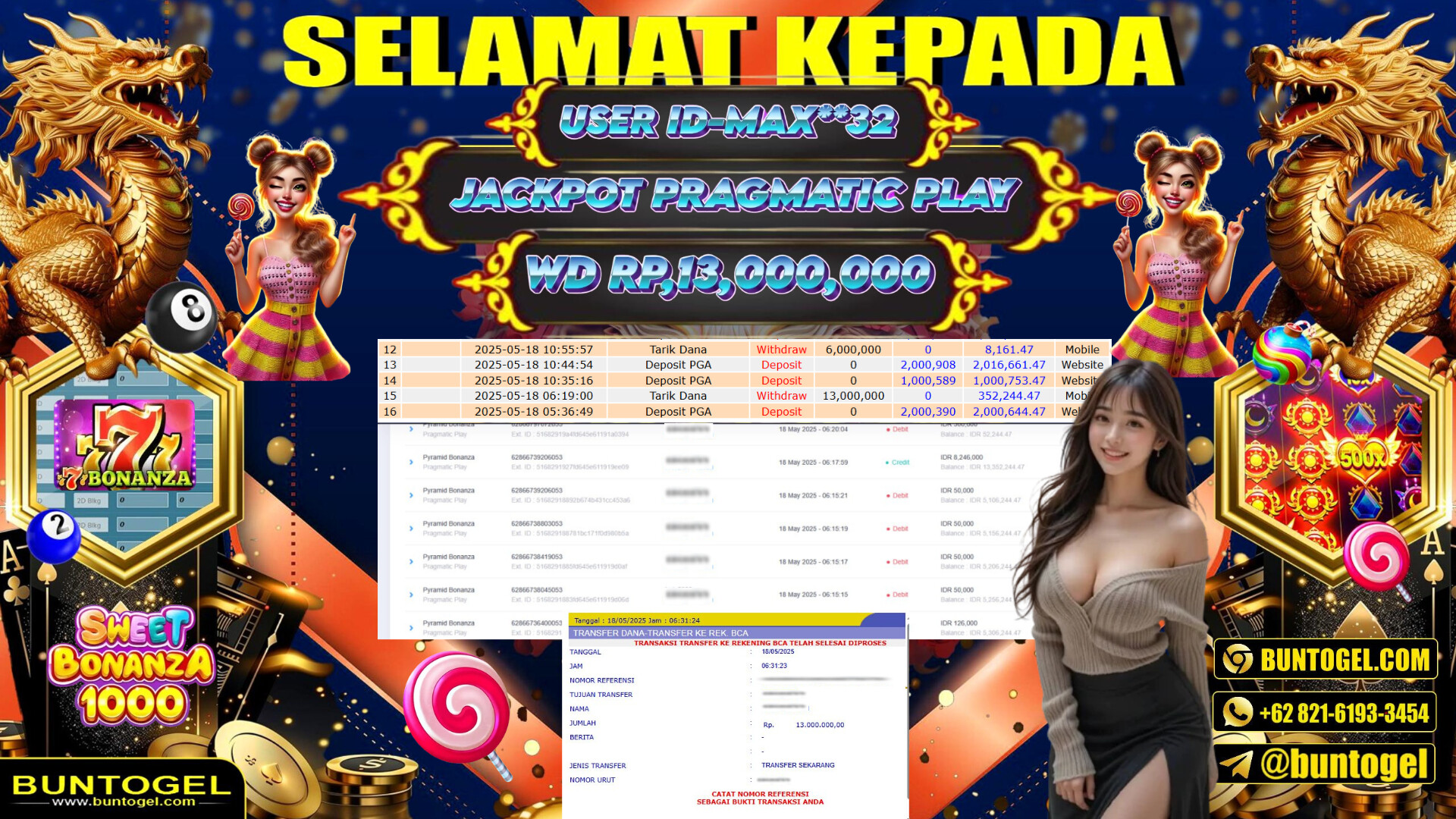 BUKTI BAYAR BUNTOGEL