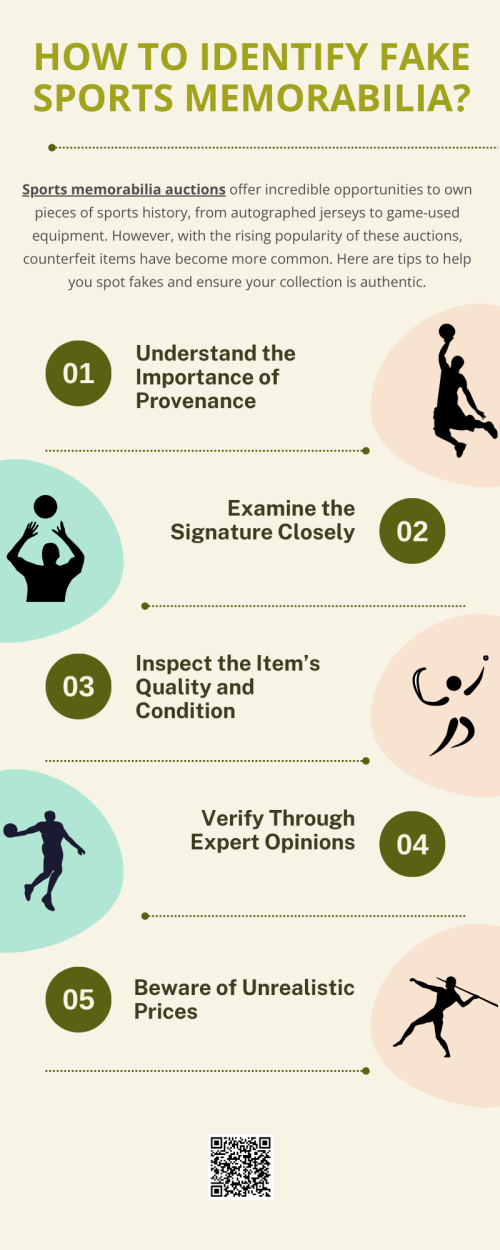 With the rise of online and in-person sports memorabilia auctions, collectors have amazing opportunities to acquire prized items. However, the risk of fake memorabilia remains a challenge. By paying attention to provenance, scrutinizing signatures, inspecting materials, consulting experts, and using technology, you can protect yourself from fraud and build a trustworthy collection that holds value. To know more visit here https://www.wyethauctions.com/industries/entertainment-and-sports-memorabilia