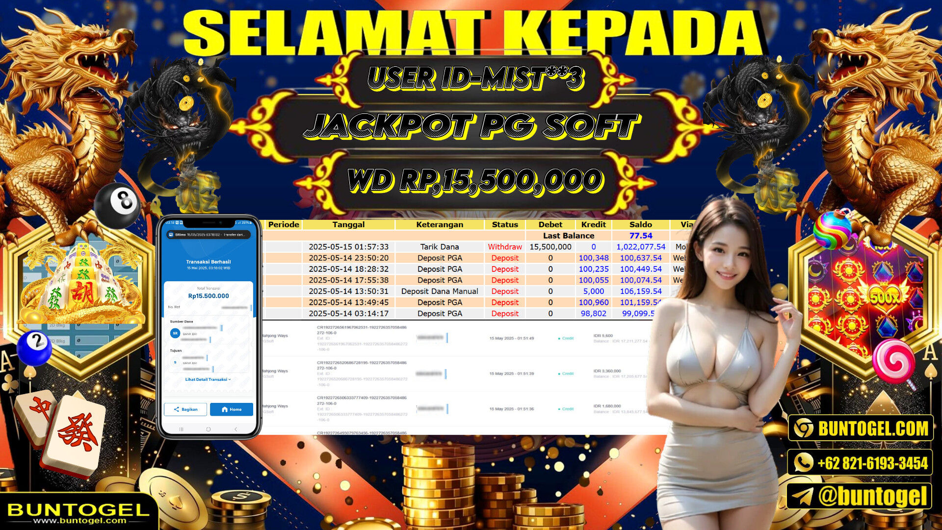 BUKTI BAYAR BUNTOGEL