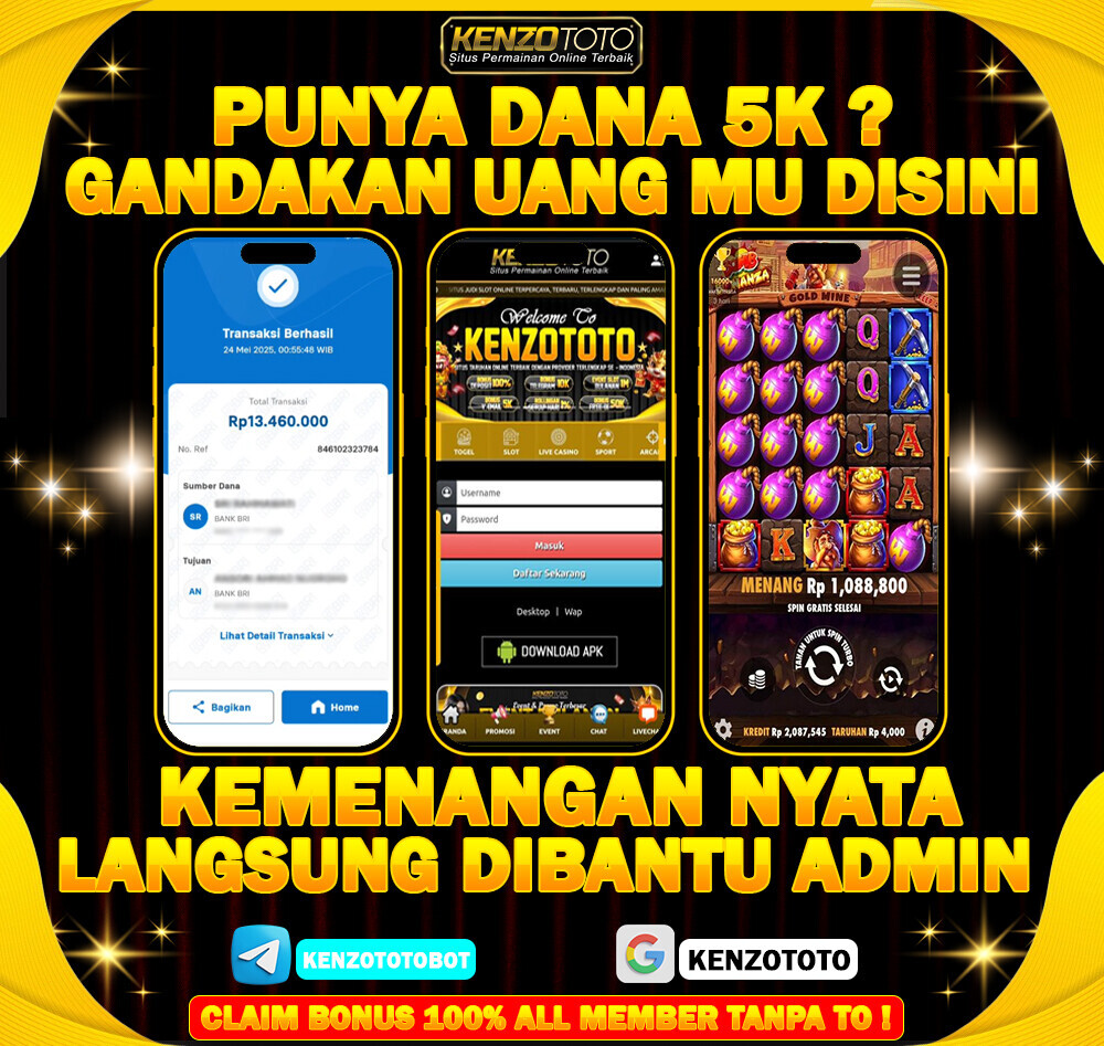 💸 PUNYA DANA 5 RIBU? GANDAKAN DI KENZOTOTO! 💸