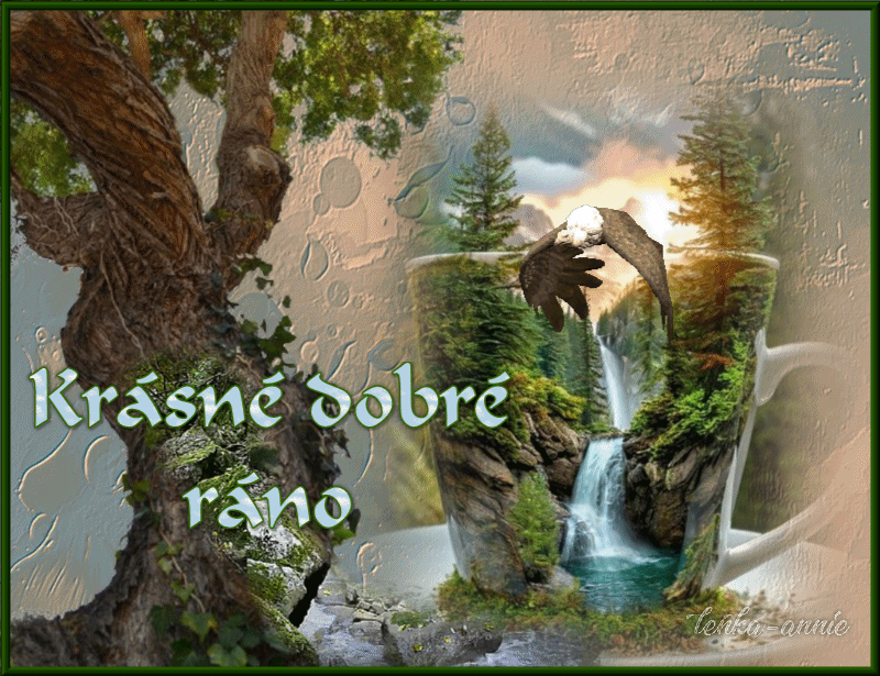 Krásné dobré ráno