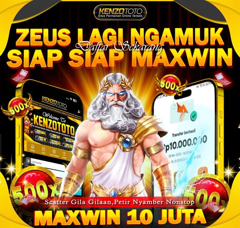 ZEUS NGAJAK RIBUT, MAXWIN GAK BISA DITUNDA!