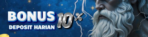 Bonus Deposit 10% Semua Games ( Tidak Berlaku Untuk TOGEL ) ( DEPOSIT PULSA TIDAK BOLEH BET TOGEL JUGA )%