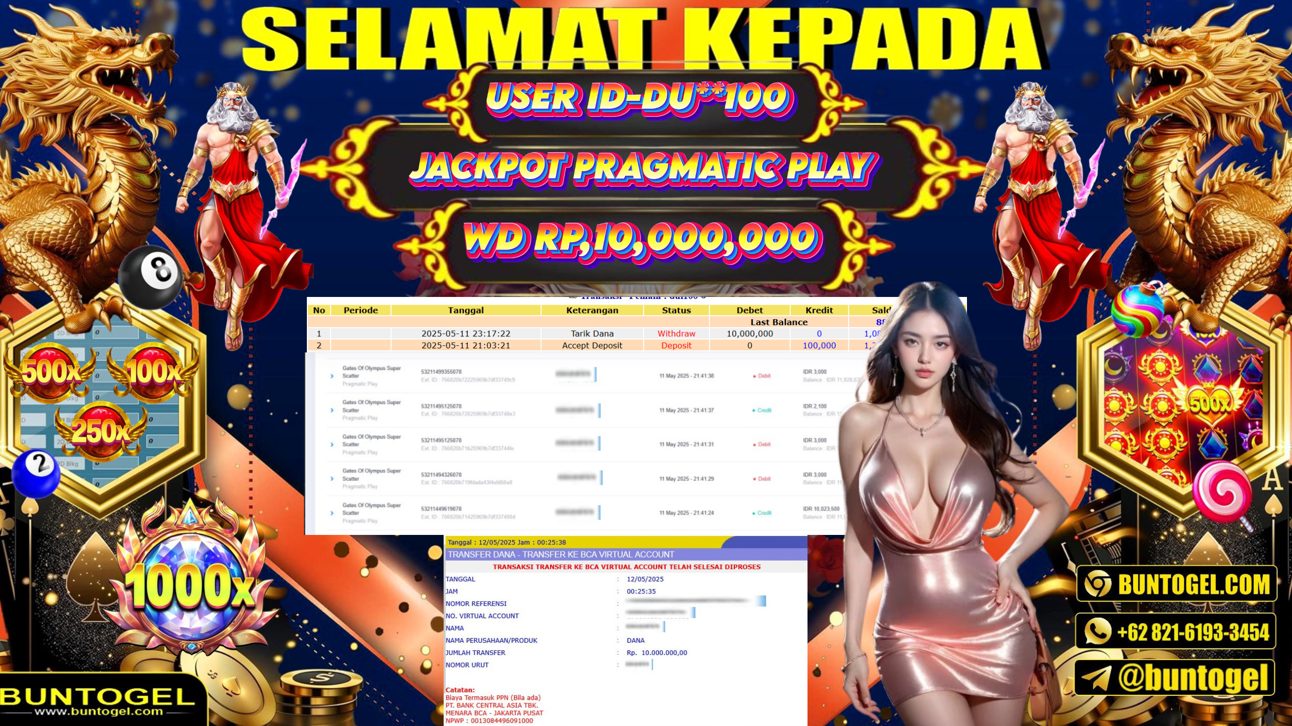 BUKTI BAYAR BUNTOGEL