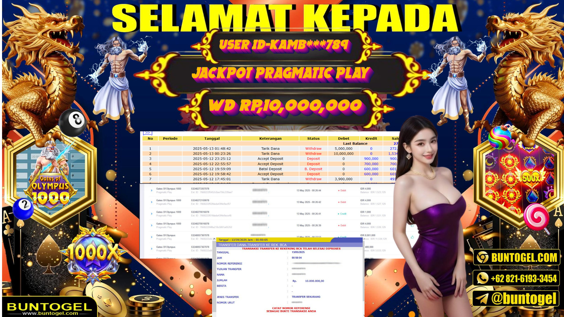 BUKTI BAYAR BUNTOGEL