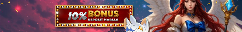 Bonus Deposit 10% Semua Games ( Tidak Berlaku Untuk TOGEL ) ( DEPOSIT PULSA TIDAK BOLEH BET TOGEL JUGA )%