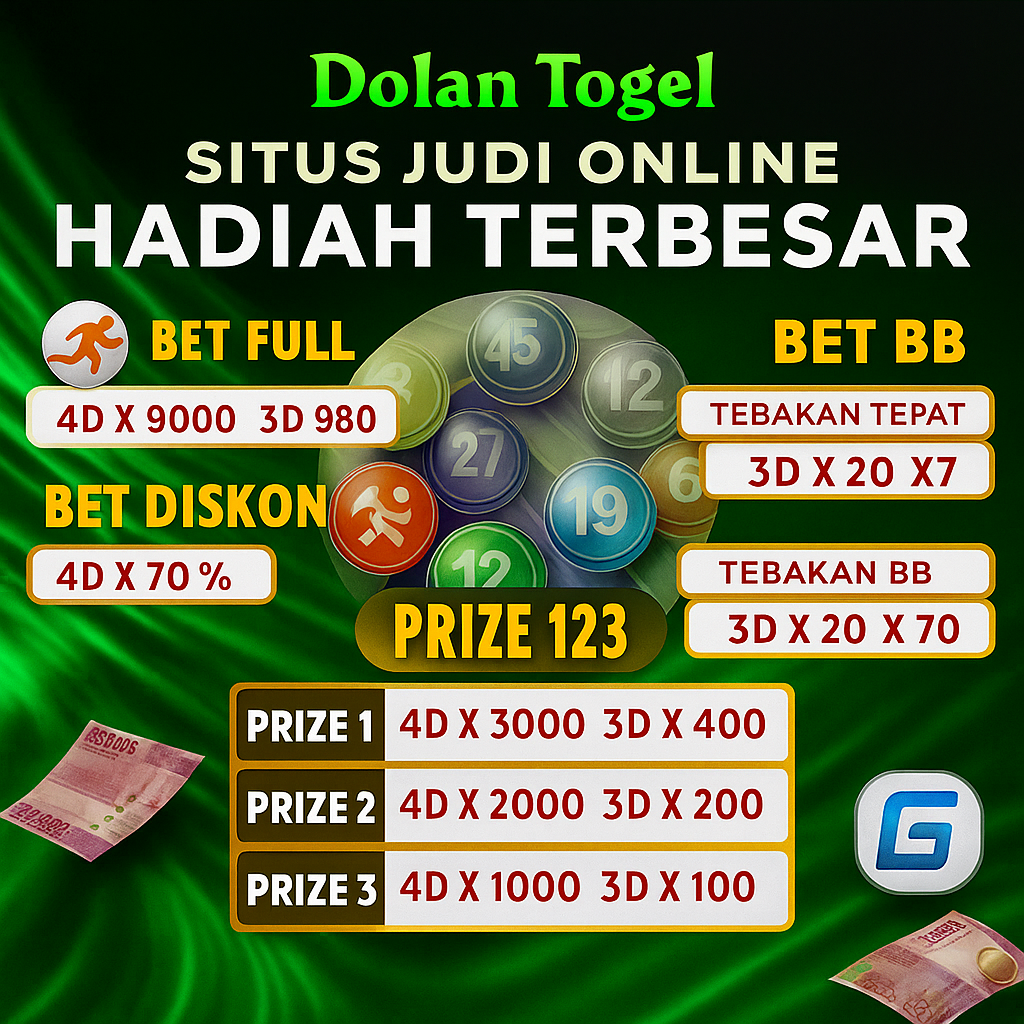 DOLANTOGEL ✈️ Situs Toto 4D - Bandar Toto Togel Terpercaya di Indonesia
