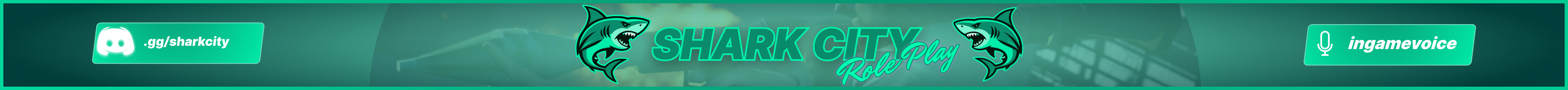 SHARK CITY Banner