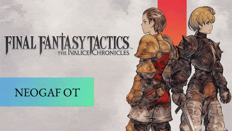 Thread 'Final Fantasy Tactics |OT| Ramza... What did you get?'