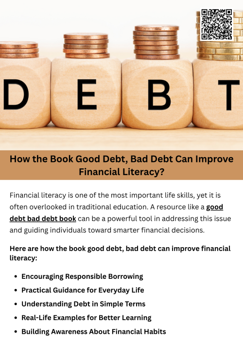 The good debt bad debt book helps readers understand responsible borrowing, interest management, and financial decision-making. Through practical examples and clear explanations, it teaches how to differentiate between productive and harmful debt. By reading this book, individuals can improve financial literacy, develop smart money habits, and make informed choices that support long-term financial stability and growth. To know more visit here https://inflationeducation.net/product/good-debt-bad-debt-and-the-big-green-blob/