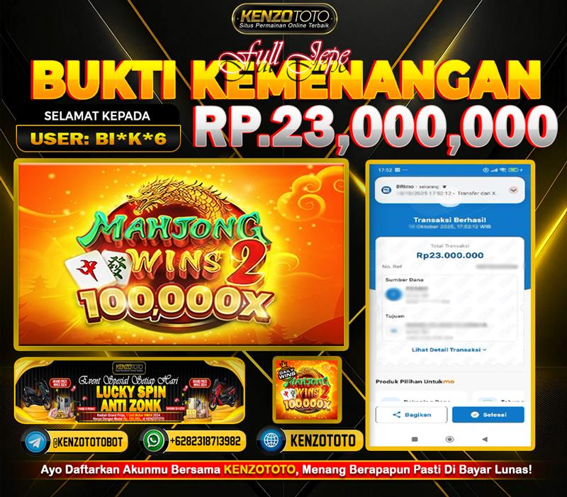TOTAL WD : RP 23.000.000 CASH!!!