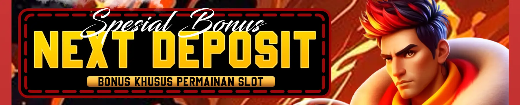 BONUS NEXT DEPOSIT 5%