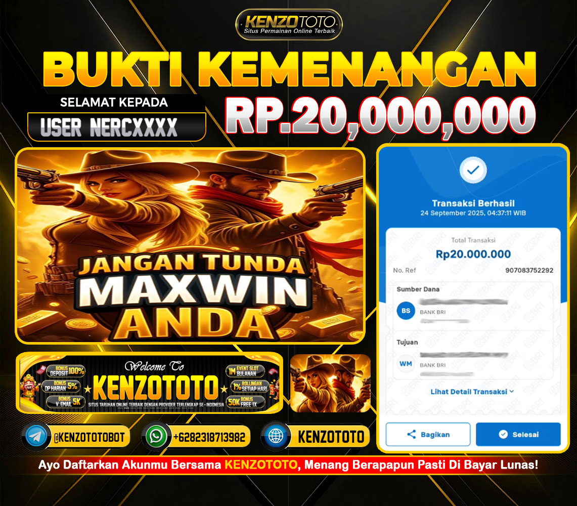 TOTAL WD : RP 20.000.000 CASH!!!