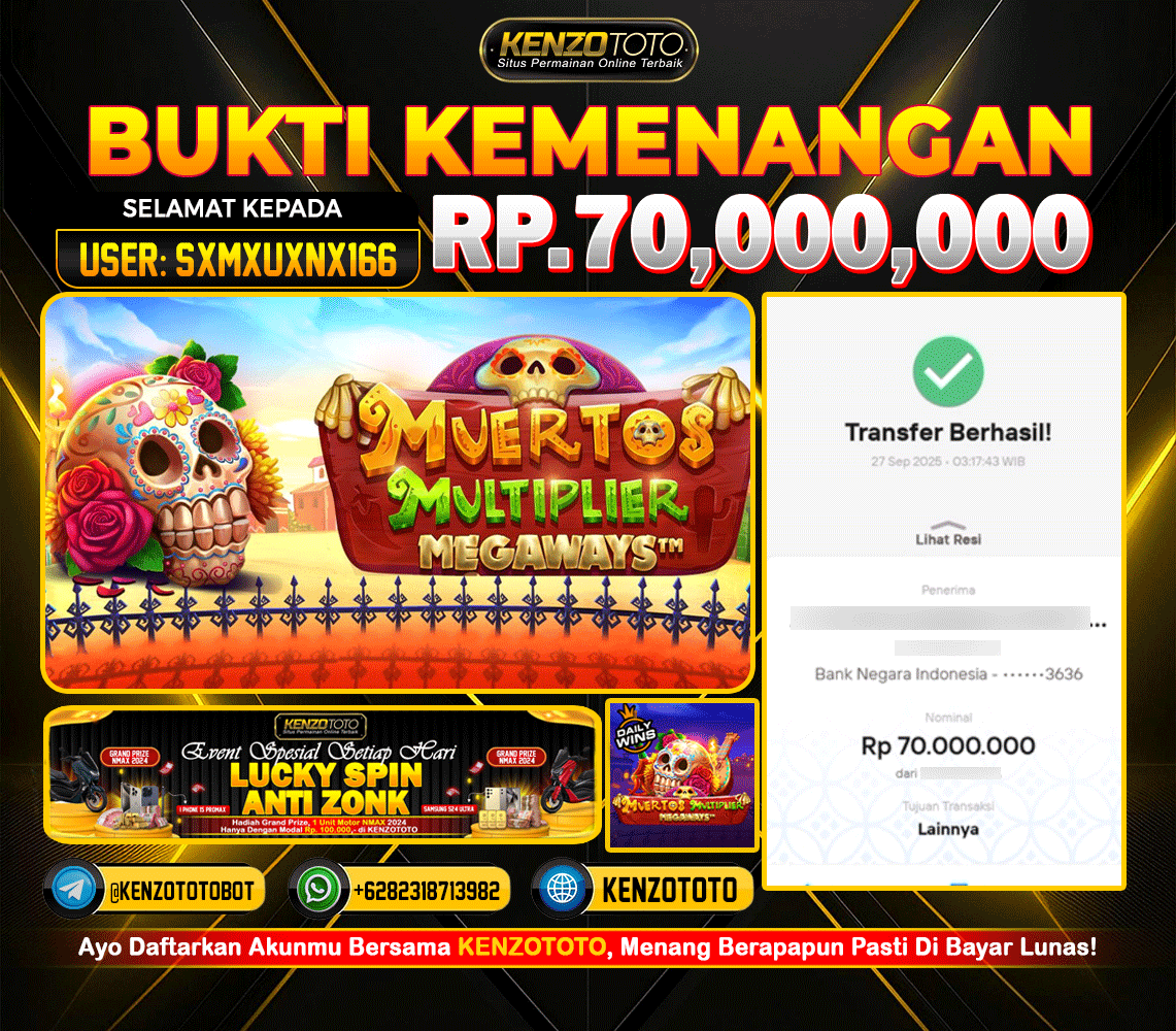 TOTAL WD : RP 70.000.000 CASH!!!