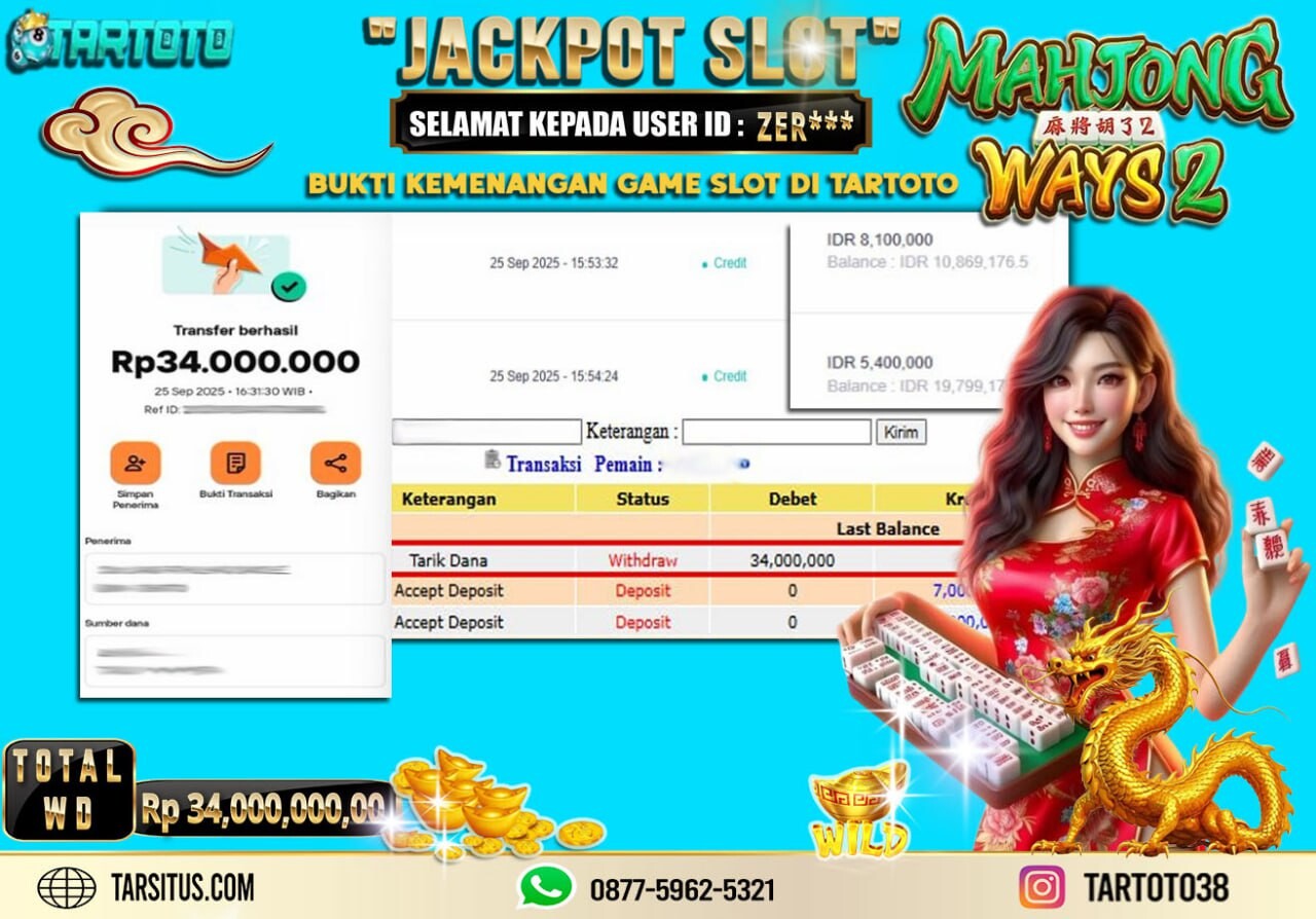 JACKPOT PERMAINAN MAHJONG WAYS 2
