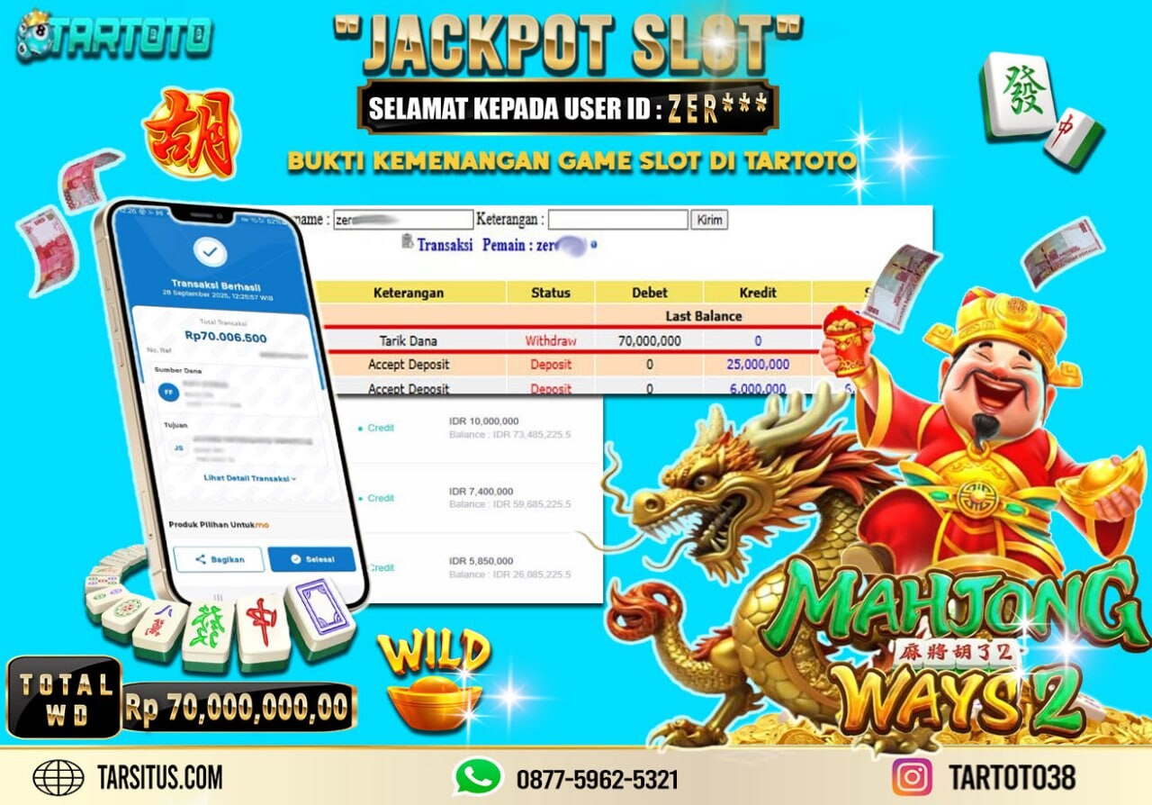 JACKPOT PERMAINAN MAHJONG WAYS 2