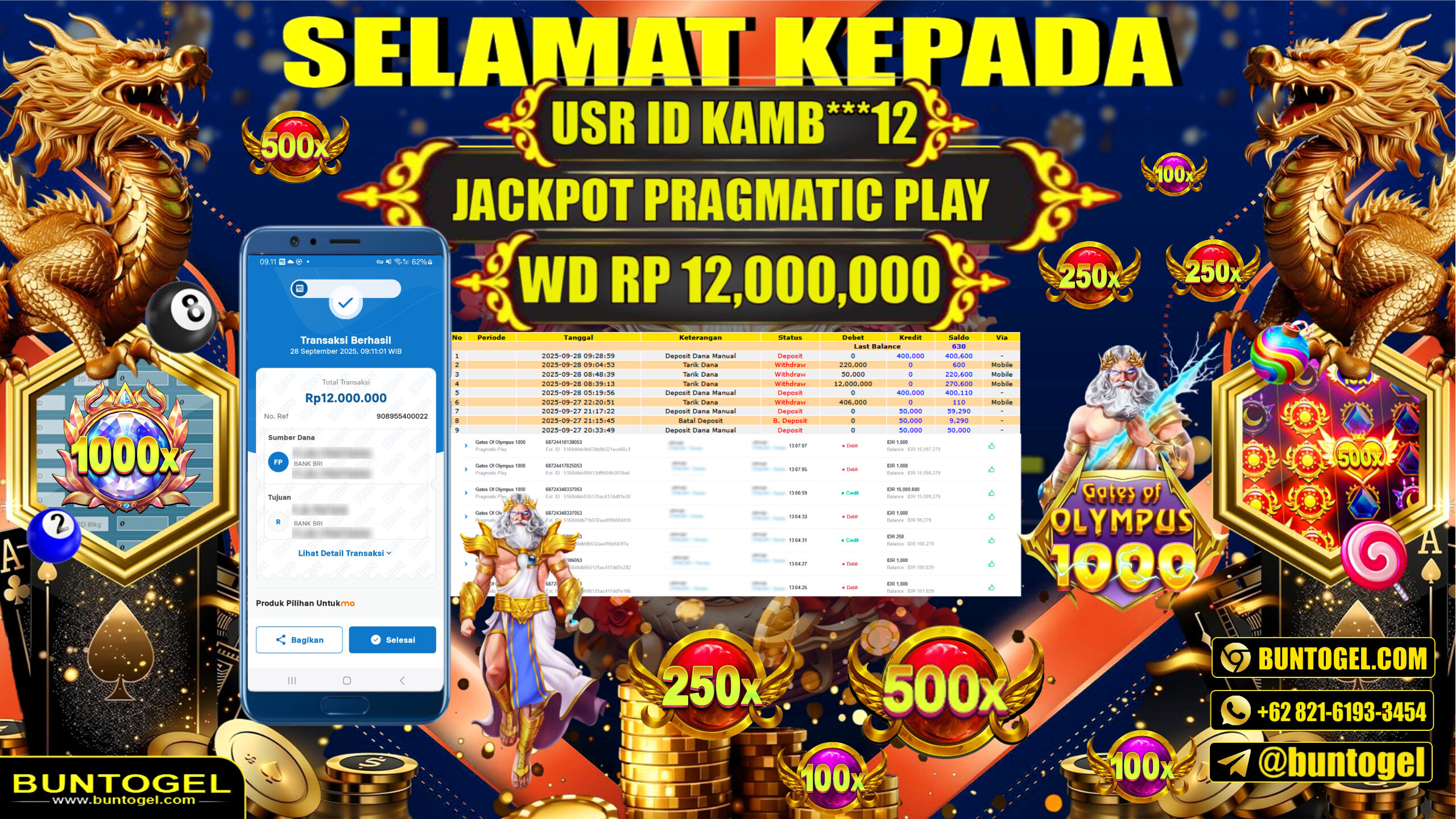 BUKTI BAYAR BUNTOGEL