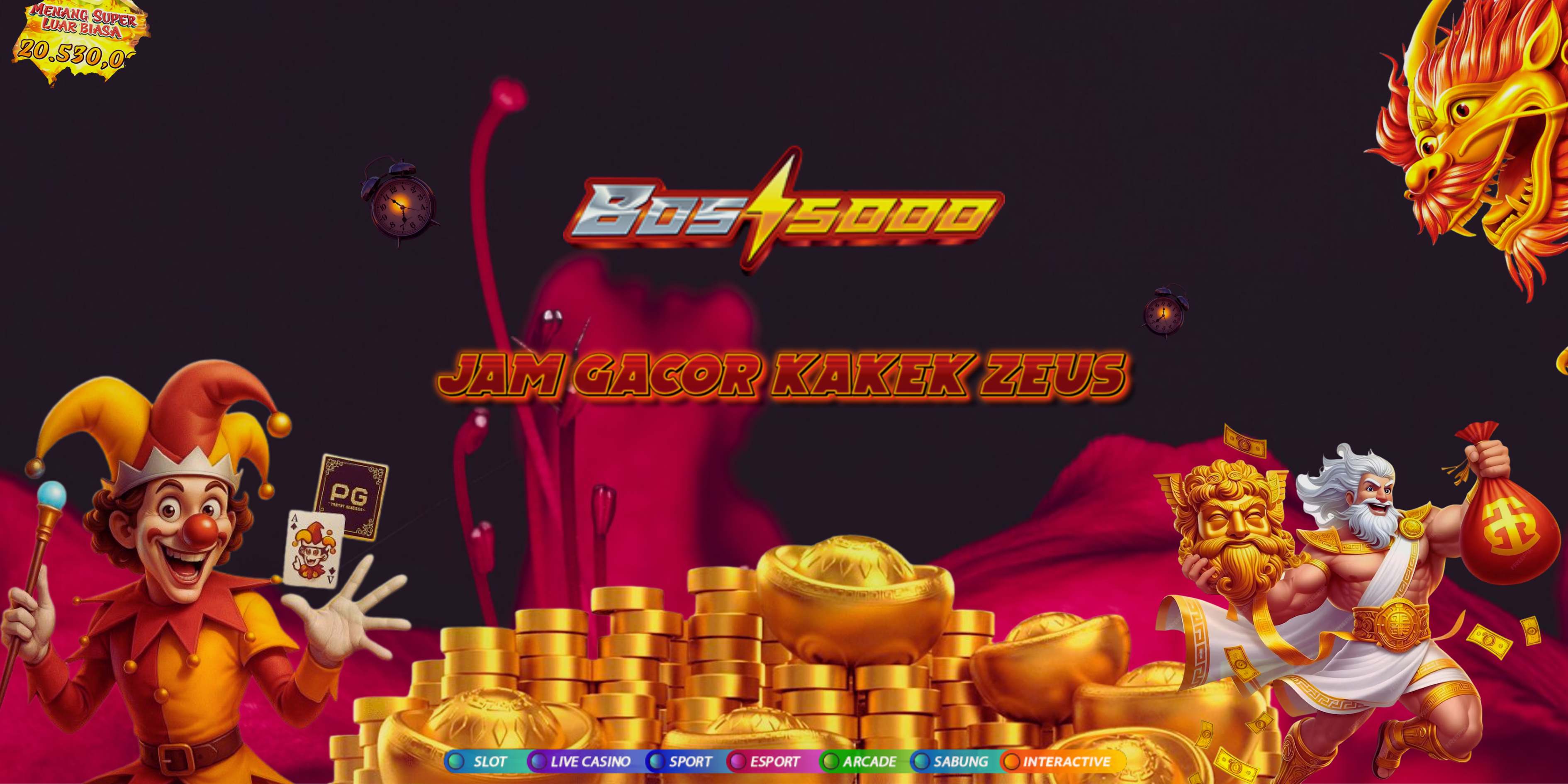BOS5000 | Jam Gacor Kakek Zeus - WooCommerce eCommerce
