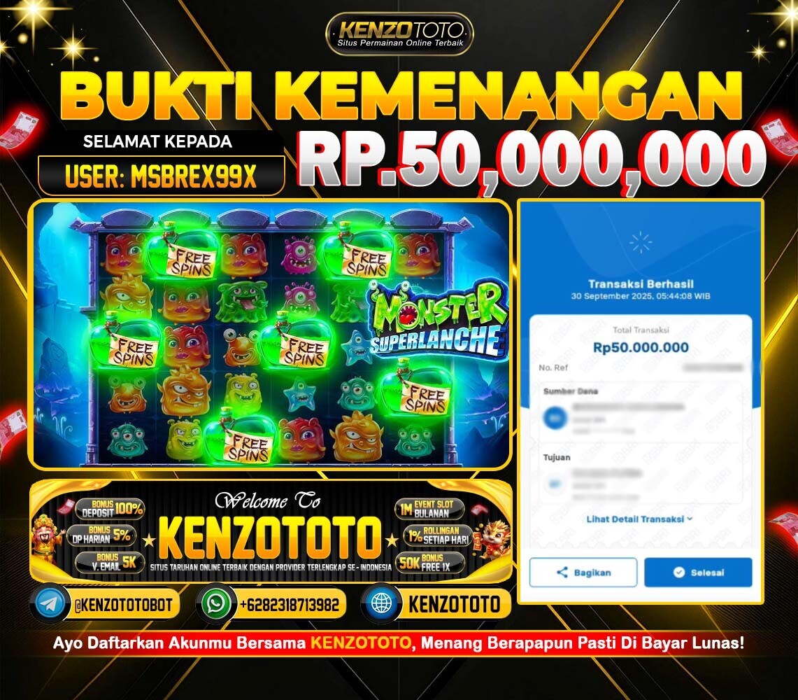 TOTAL WD : RP 50.000.000 CASH!!!