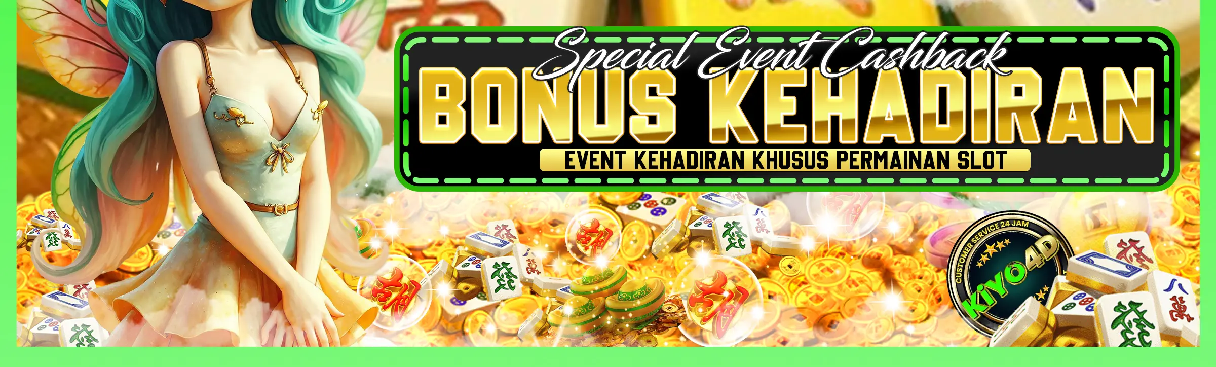 BONUS KEHADIRAN LUCKYSPIN
