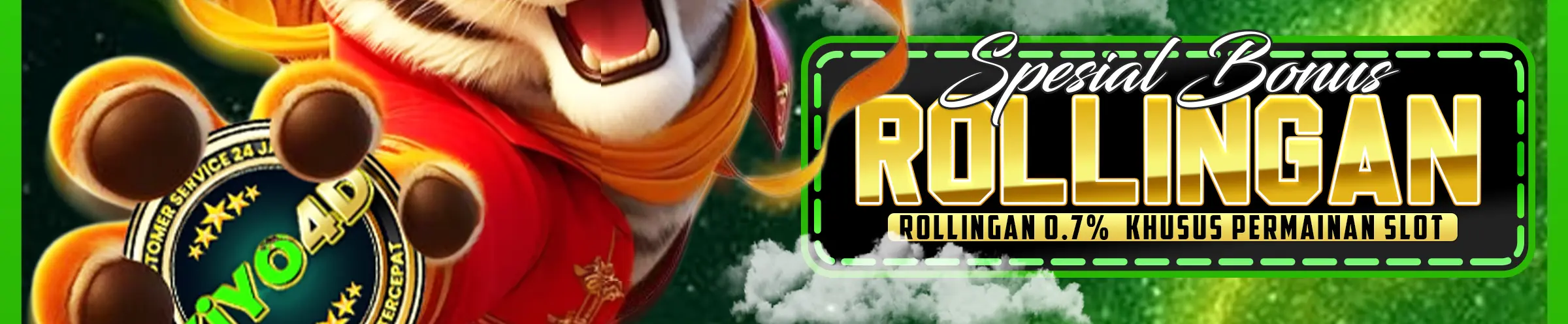 BONUS ROLLINGAN 0.7% - 1%