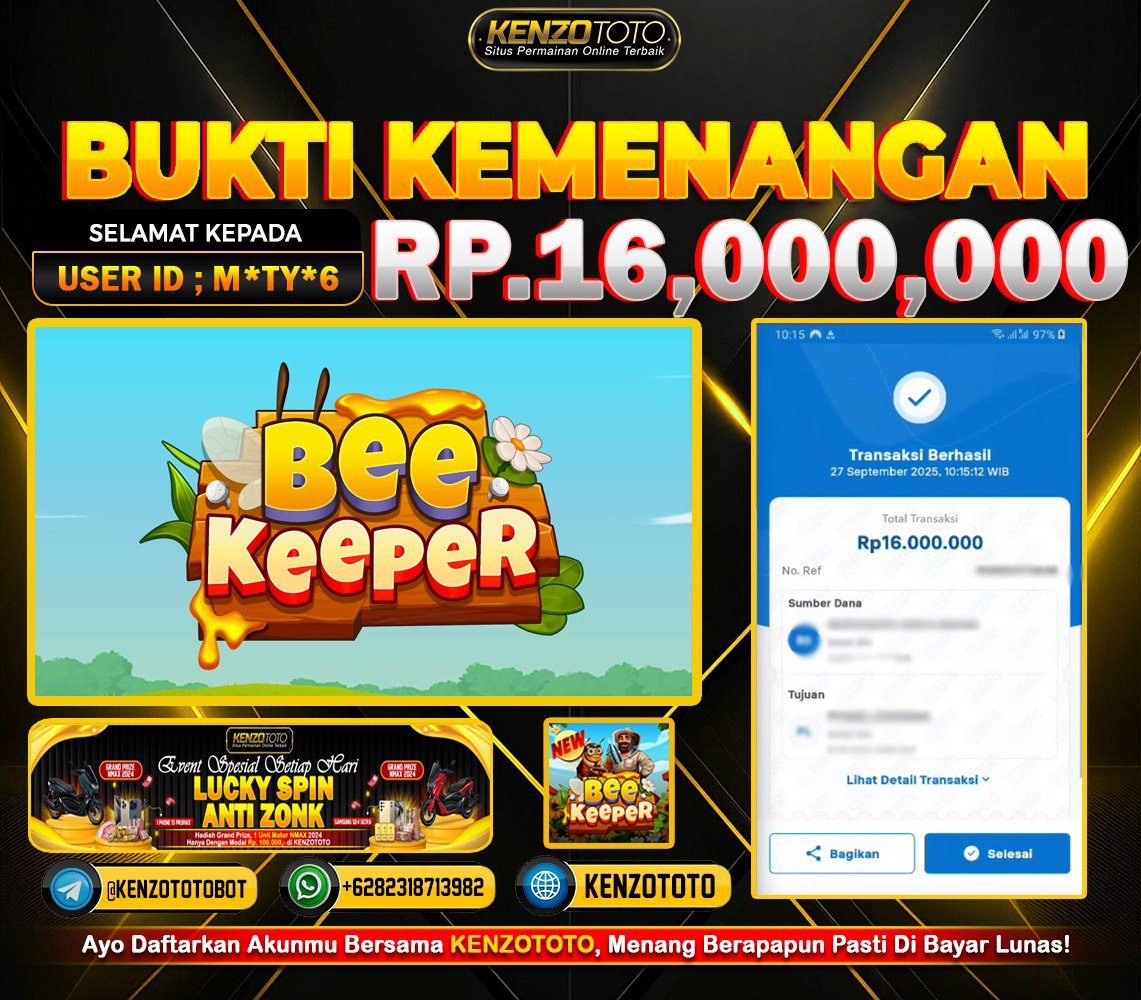 TOTAL WD : RP 16.000.000 CASH!!!