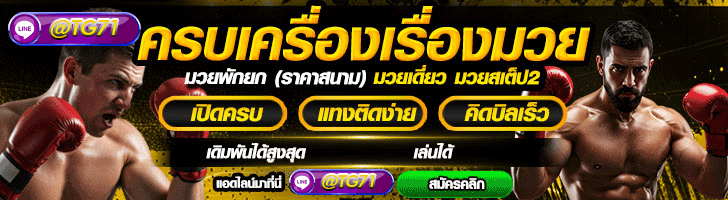 เว็บแทงมวย
